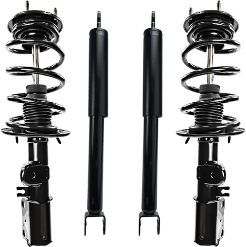 Miniatura 95 de Detroit Axle - Amortiguadores de puntales para Nissan Sentra 2007-2012 [Base S SL SR] Puntales delanteros completos con amortiguadores traseros