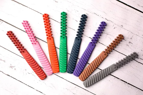Miniatura 3 de Cepillo de pelo híbrido para mujeres, hombres, niñas y niños, grueso, rizado, fino, corto, largo, barbas, niños pequeños, herramienta de aseo