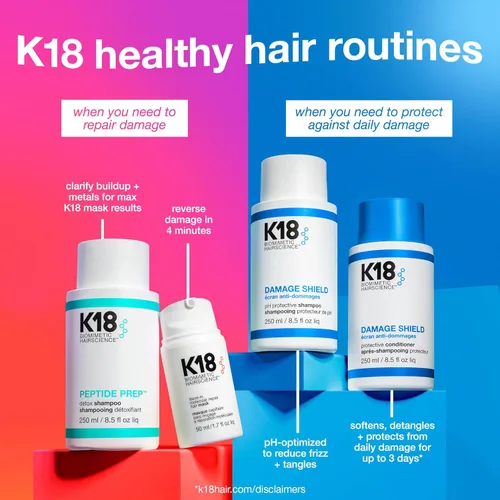 Miniatura 4 de K18 Acondicionador Protector Damage Shield, Protege el Cabello del Daño Diario, Mejora la Fuerza y el Brillo