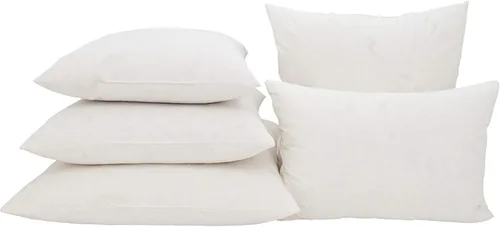 Miniatura 2 de SARO LIFESTYLE Relleno de almohada de plumón, blanco, 13"x20