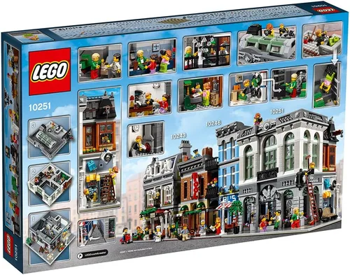 Miniatura 6 de Set de construcción LEGO Creador, banco, bloques de construcción 10251