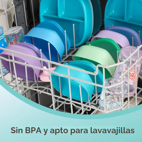 Miniatura 9 de NUK Perfect Match 2 en 1 botella natural y anticólicos con flujo medio, pezón ancho y adaptable, 8 onzas, paquete de 4, sin BPA