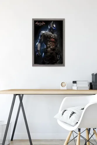 Miniatura 6 de Trends International DC Comics VIdeo Game - Arkham Knight - Armor Wall Poster, 14.725" x 22.375", Barnwood Framed Version