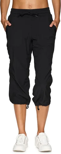 Miniatura 3 de RBX Active - Pantalón capri de cuerpo ligero y tejido elástico con cordón, moda para la mujer