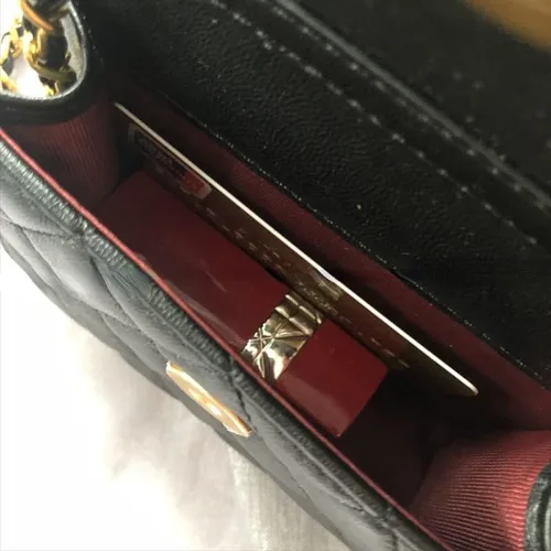 Miniatura 7 de Mini bolso de cintura para mujer, bolso de cintura pequeño de moda para mujer, accesorios Y2K de moda, Negro -, Compacto, moderno