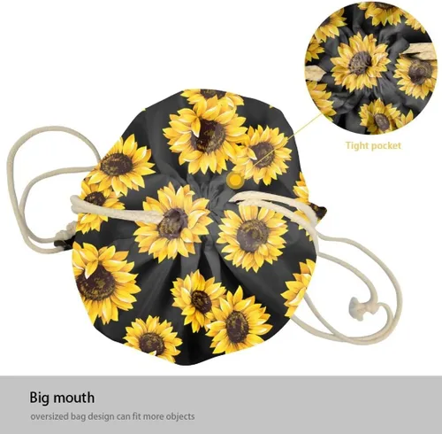 Miniatura 7 de FANCOSAN Sport Ball Designs - Bolsa con cordón para hombre y mujer, para gimnasio, pattern-9, Mochilas Tradicionales