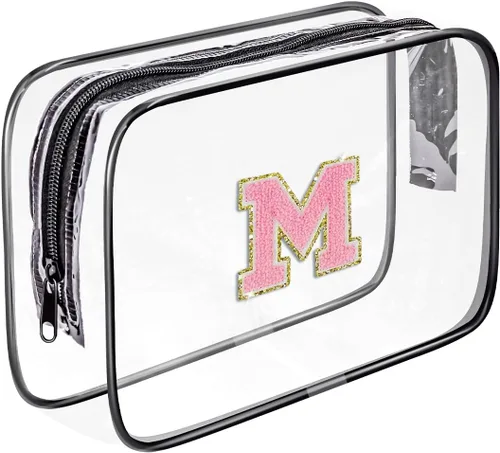 Miniatura 17 de Bolsa de aseo transparente Fodofodo, bolsa de aseo de viaje portátil, bolsa de maquillaje impermeable, organizador de almacenamiento de cosméticos