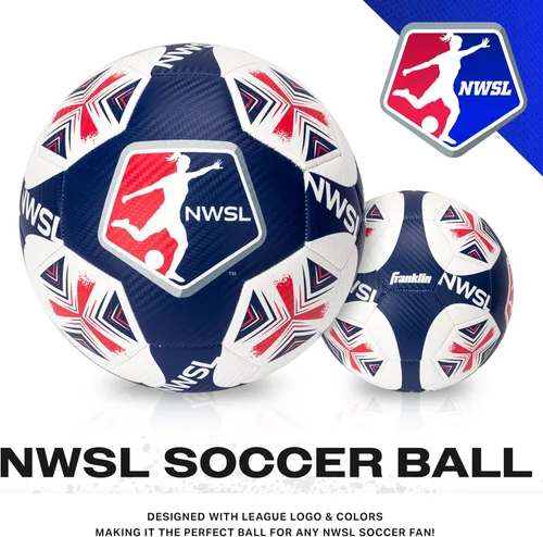 Miniatura 3 de Franklin Sports - Pelotas de fútbol del equipo NWSL - Pelotas de fútbol para niños + adultos - Pelotas de fútbol para niños + niñas - Pelota