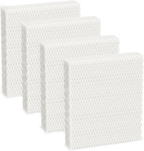 iSingo Paquete de 4 filtros HFT600 T de repuesto, compatibles con humidificador de torre Honeywell serie HEV615 y HEV620, repuesto # HFT600T y