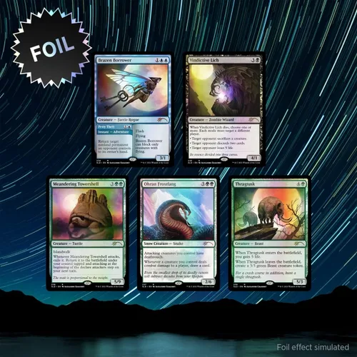 Miniatura 3 de Magic TCG The Gathering Secret Lair Premium Foil: MTG Math es para bloqueadores