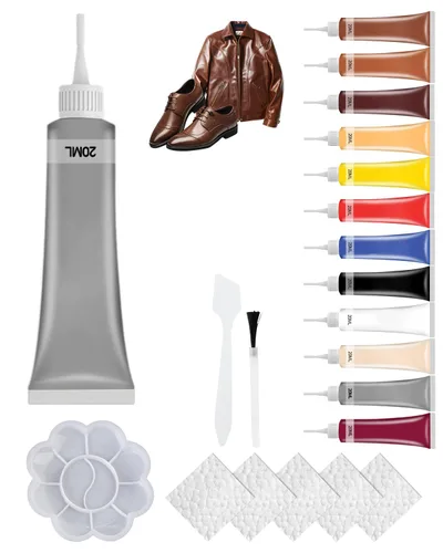 Miniatura 8 de Gel de reparación de cuero avanzado 2026, kit de reparación de cuero para asiento de automóvil, kit de reparación profesional de cuero para asiento