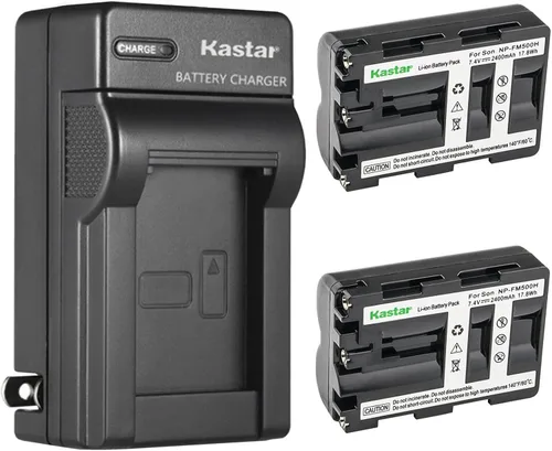 Miniatura 5 de Kastar NP-FM500HN - Cargador de batería de pared de CA de repuesto para Sony DSLR-A200W, DSLR-A200WB, DSLR-A300, α300, Alpha A300, DSLR-A300K