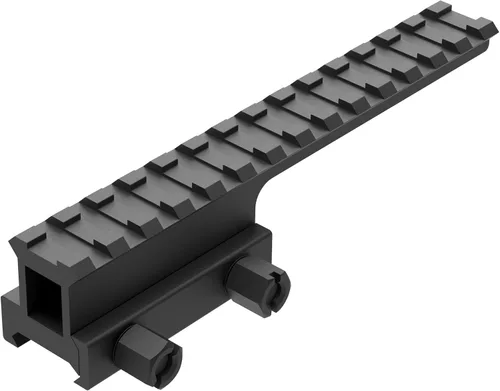 14-Slot Picatinny Rail Riser Mount (1"/0.83"/0.5" Height), 5.7" Length Flat Top Mount Adapter and Riser Mount