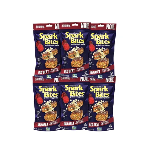 Miniatura 9 de SPARK BITES - Bocadillo energético saludable vegano sin alérgenos con chispas de chocolate (paquete de 6), una liberación constante de energía