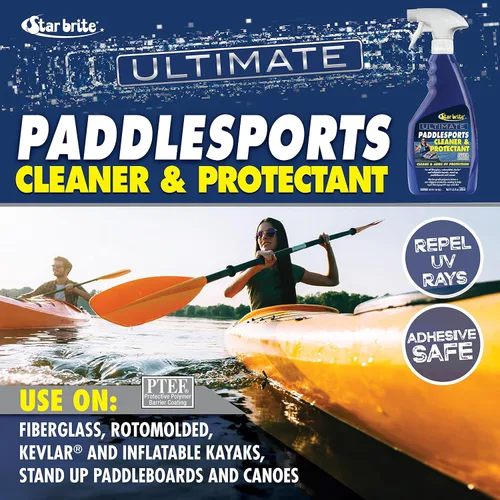 Miniatura 5 de STAR BRITE Ultimate Paddlesports Limpiador y protector – Kayak, canoa, paddleboard UV Spray – Fibra de vidrio, Kevlar, compatible con plástico, 22