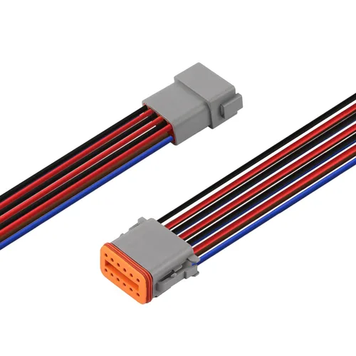 Miniatura 11 de Deutsch Conector DT de 2 Pines, Conector Eléctrico Automotriz Impermeable DT de 2 Vías Macho Hembra Enchufe Arnés de Cableado, con Cable de Alambre