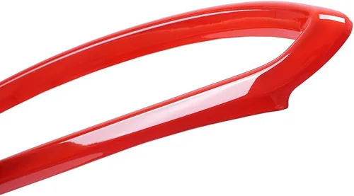 Miniatura 8 de YIWANG ABS Fibra De Carbono De La Consola Interior Del Coche De La Salida De Aire De La Ventana Del Marco De La Ventana Pegatina Para Subaru BRZ Rojo