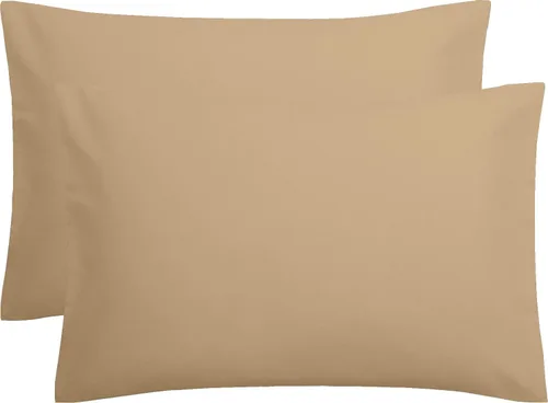 Miniatura 14 de Fundas de almohada – Juego de 2 fundas de almohada de algodón de 600 hilos, calidad de algodón, sedoso y suave, sin arrugas
