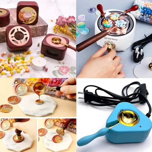 Miniatura 5 de 300 cuentas de sellado de cera, cuentas de cera de sellado, cuentas de sellado de cera octágono para sello de cera, tarjetas, invitaciones de boda