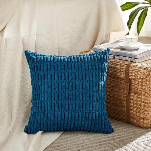 Miniatura 2 de Fancy Homi - Paquete de 2 fundas de almohada decorativas de color teja de 22 x 22 pulgadas para sala de estar, sofá, cama, rústico, estilo bohemio