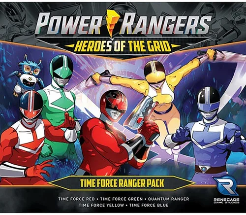 Miniatura 5 de Renegade Game Studios Power Rangers Time Force Expansión para Heroes of The Grid Juego de mesa, 2-5 jugadores, mayores de 14 años