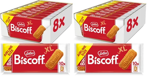 Miniatura 10 de Lotus Biscoff - Galletas de avión caramelizadas, paquete de dos (80 unidades), veganas