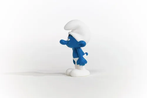 Miniatura 2 de Schleich Pitufos, juguetes coleccionables de dibujos animados retro para niños y niñas, figura de pitufo gruñón, a partir de 3 años