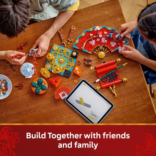 Miniatura 6 de LEGO Festival de Primavera de Buena Fortuna - Juguete de Construcción Educativo y de Aprendizaje - Juguete Festivo Chino para Niños, Niños y Niñas