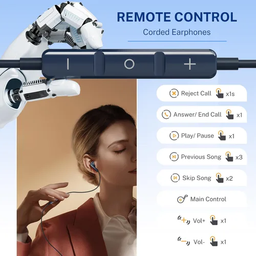 Miniatura 2 de Auriculares USB C para iPhone 17 16 15, auriculares con cable USB C para Samsung S24 S25 Ultra A16 5G, auriculares USB tipo C con micrófono