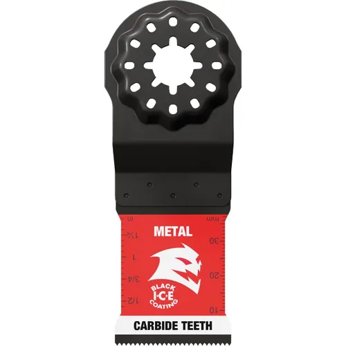 Miniatura 11 de Diablo Amped Steel Demon Starlock - Hoja oscilante de dientes de carburo para metal, ancho de corte de 1-1/4 pulgadas, profundidad de corte de 1-1/2