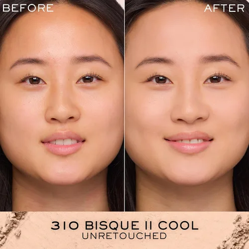 Miniatura 3 de Lancôme Base en polvo de doble acabado: acabado natural, cobertura transparente a completa, base de polvo de larga duración, controla el brillo 310