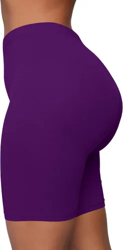 Miniatura 3 de BORIFLORS Pantalones cortos de ciclismo de cintura alta para mujer