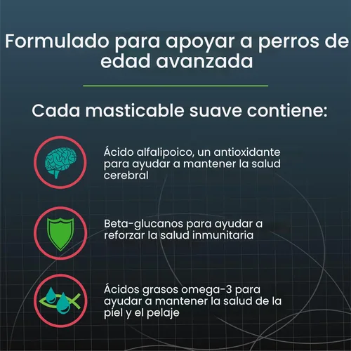 Miniatura 3 de Nutramax Dasuquin Suplemento de salud articular para perros mayores grandes, para apoyo inmunológico, salud de la piel y el pelaje, y salud