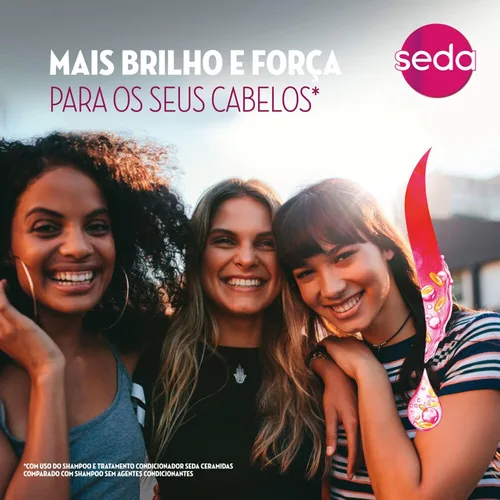 Miniatura 5 de Linha Ceramidas Seda - Champú 11.0 fl oz - (Seda Ceramide Collection - Champú 11 Fl Oz)