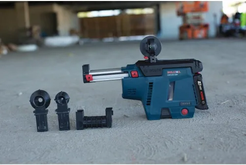 Miniatura 7 de BOSCH Kit extractor de polvo móvil GDE18V-26DB15 SDS-plus® Bulldog™ con (1) batería de alimentación avanzada CORE18V® de 4 Ah