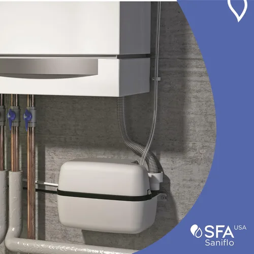 Miniatura 3 de SFA SANIFLO - Sanicondens - Bomba de condensado - Fácil instalación para calderas de condensación, sistemas HVAC y sistemas de calentadores de agua