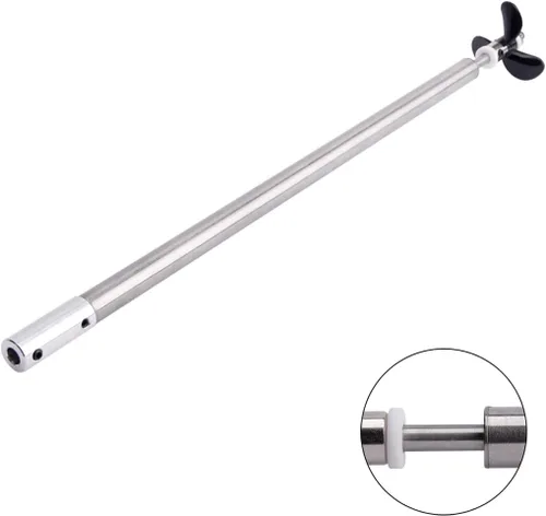 Miniatura 2 de Jutagoss Hélice del eje de transmisión para RC Boat L 11.811 in Eje,Manga L250mm,Hélice D36mm para eje de motor de 0.197 in