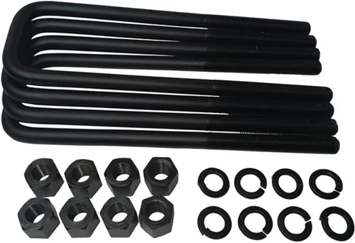 Miniatura 4 de Se adapta a Ram 1500 2500 3500 1994-2001 Kit de elevación completa 2WD 2.5" Billet Front Spring Spacers + Bloques traseros de 1.5" Serie "Road Fury