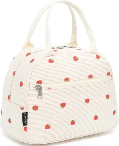Miniatura 40 de Bolsa de almuerzo aislada FlowFly - Bolsa de asas organizadora para mujeres/hombres, Alpaca