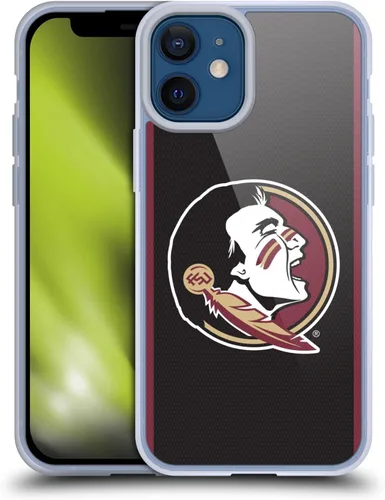 Miniatura 162 de Head Case Designs Funda de gel suave FSU Seminoles de la Universidad Estatal de Florida con licencia oficial compatible con Apple iPhone 13 Pro Max