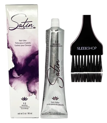 Practice SIeekshop - Cepillo + tinte para el cabello, colores de moda ultra vívidos, (versión 2024-2025) ALOE VERA BASE con bajo contenido de
