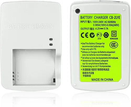 Miniatura 4 de Cargador de batería NB-6L NB-6LH CB-2LY compatible con Canon PowerShot SX540 HS, SX530 HS, SX520 HS, SX510 HS, SX500 HS, SX170 is, SX700 HS, SX710
