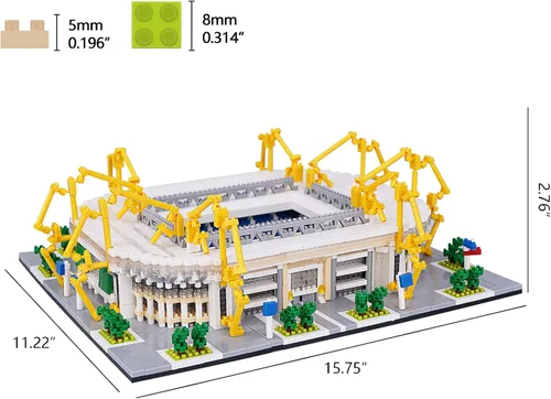 Miniatura 3 de Bloques de construcción micro, mundialmente famosa escuela de negocios bloque de construcción conjunto 3047 PCS arquitectura modelo de construcción