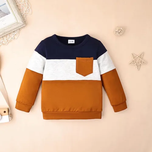 Miniatura 18 de Ropa de otoño e invierno para bebé, trajes de niño pequeño, sudadera de manga larga, sudadera de retazos y pantalones, 2 piezas, 12 meses a 5 años