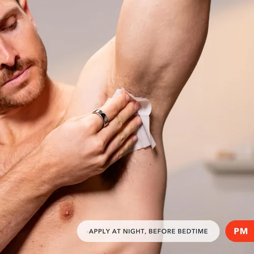 Miniatura 4 de SweatBlock Sistema antitranspirante y desodorante de máxima resistencia clínica para hombres y mujeres, ayuda para la hiperhidrosis