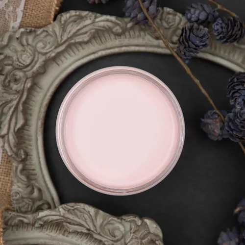 Miniatura 124 de Dixie Belle Paint Company - Pintura con acabado de tiza para muebles, color negro (Caviar), 1 galón, 128 fl oz, pintura mineral color rosa intenso