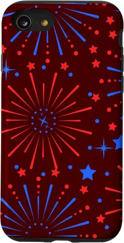 Miniatura 17 de Funda patriótica para iPhone 13 4 de julio con la bandera de Estados Unidos y la independencia de Estados Unidos