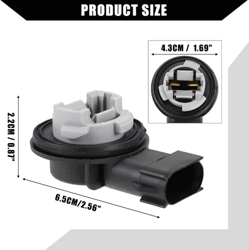 Miniatura 5 de No.68226719AA Juego de enchufes para luz de señal indicadora para Jeep Wrangler JK JKU 2007-2018 para Dodge para Ram 1500 2009-2010 / Enchufe