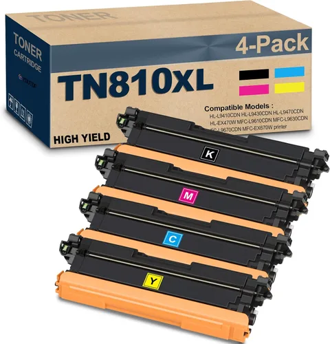 TN810XL TN-810XL Cartucho de tóner de alto rendimiento para TN-810 TN810 Uso de tóner para MFC-L9610CDN HL-EX470W HL-L9410CDN HL-L9430CDN
