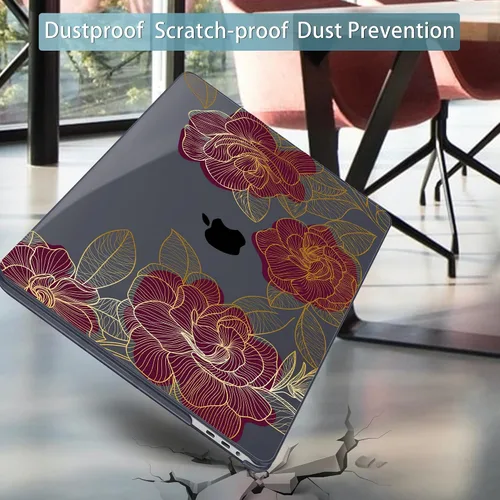 Miniatura 6 de Mektron Funda para MacBook Pro de 16 Pulgadas A2141 Versión 2019 con Pantalla Liquid Retina/Touch ID, Carcasa Rígida de Plástico con Funda